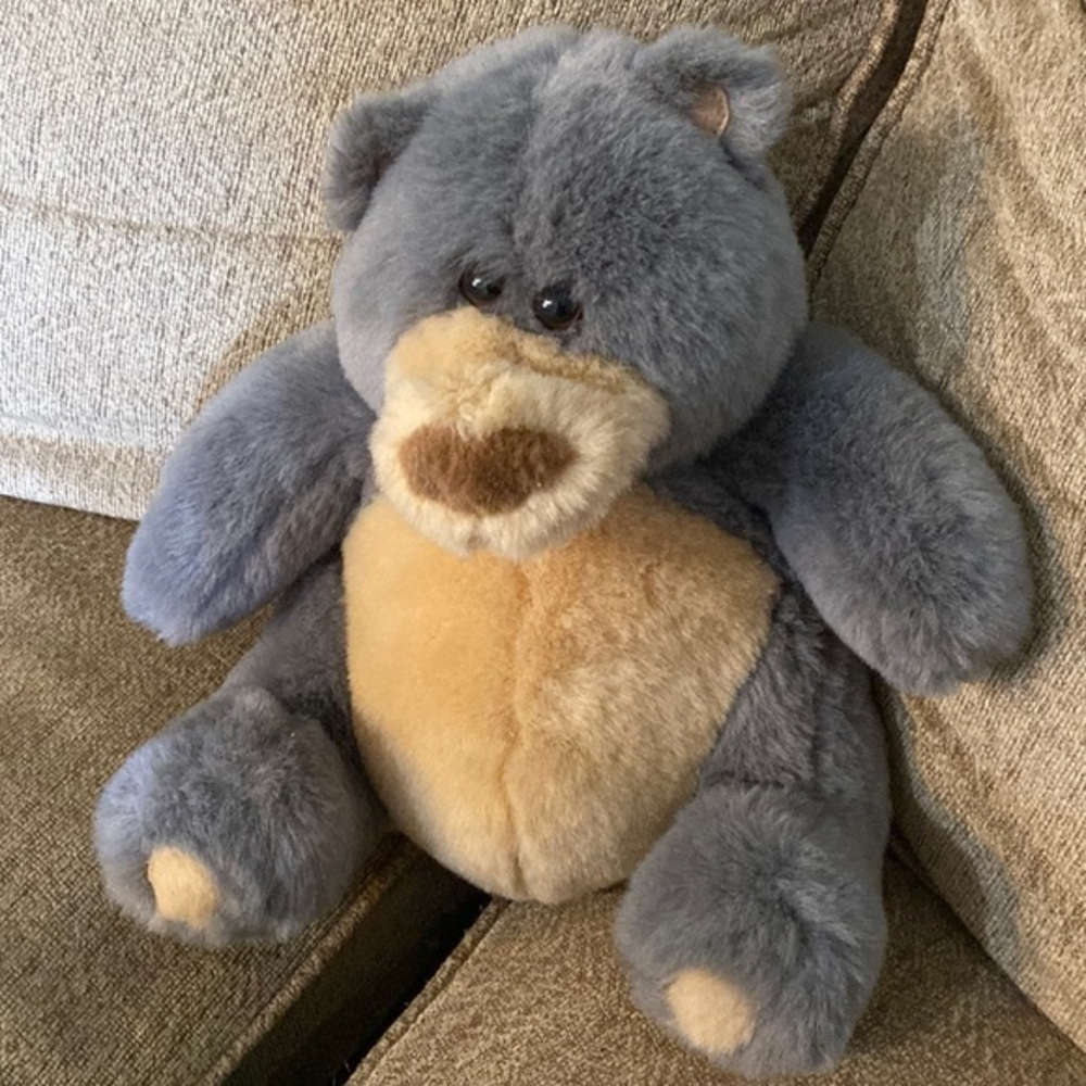 Simple Wishes talking plush‎ big lips kiss Give Me a Kiss bear